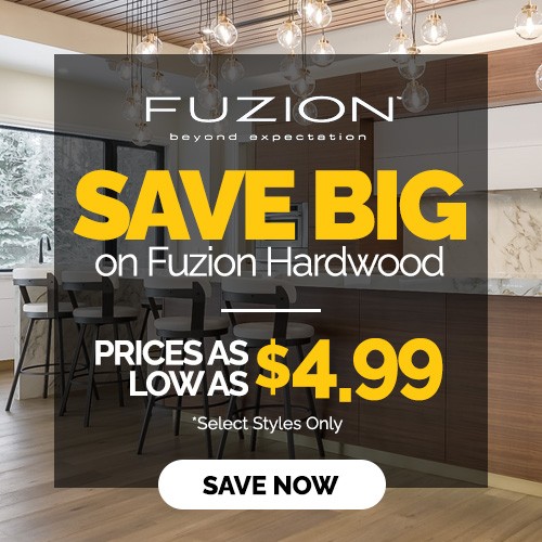 Save Big On Fuzion Hardwood - Prices as low as $4.99