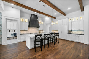 Hardwood flooring in kitchen | Roberts Carpet & Fine Floors