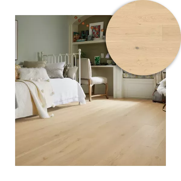 karastan-collington Hardwood Flooring in Bedroom | Roberts Carpet