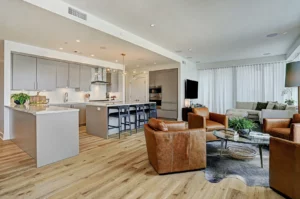 Living room and Kitchen Flooring | Roberts Carpet & Fine Floors