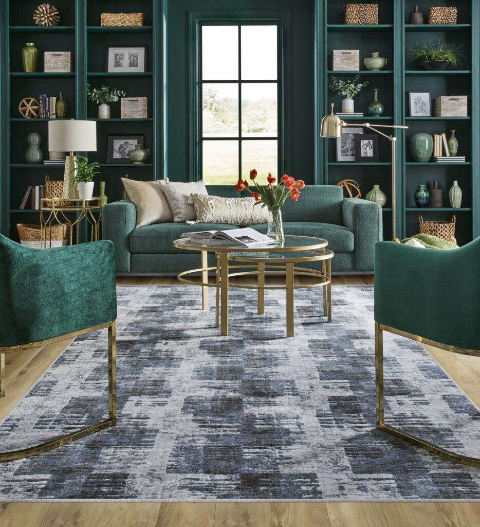 Gabrielle 9156 Indigo 579 1866 AREA RUG - Roberts Carpet & Fine Floors