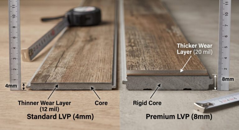 lvp thikness - Roberts Carpet & Fine Floors