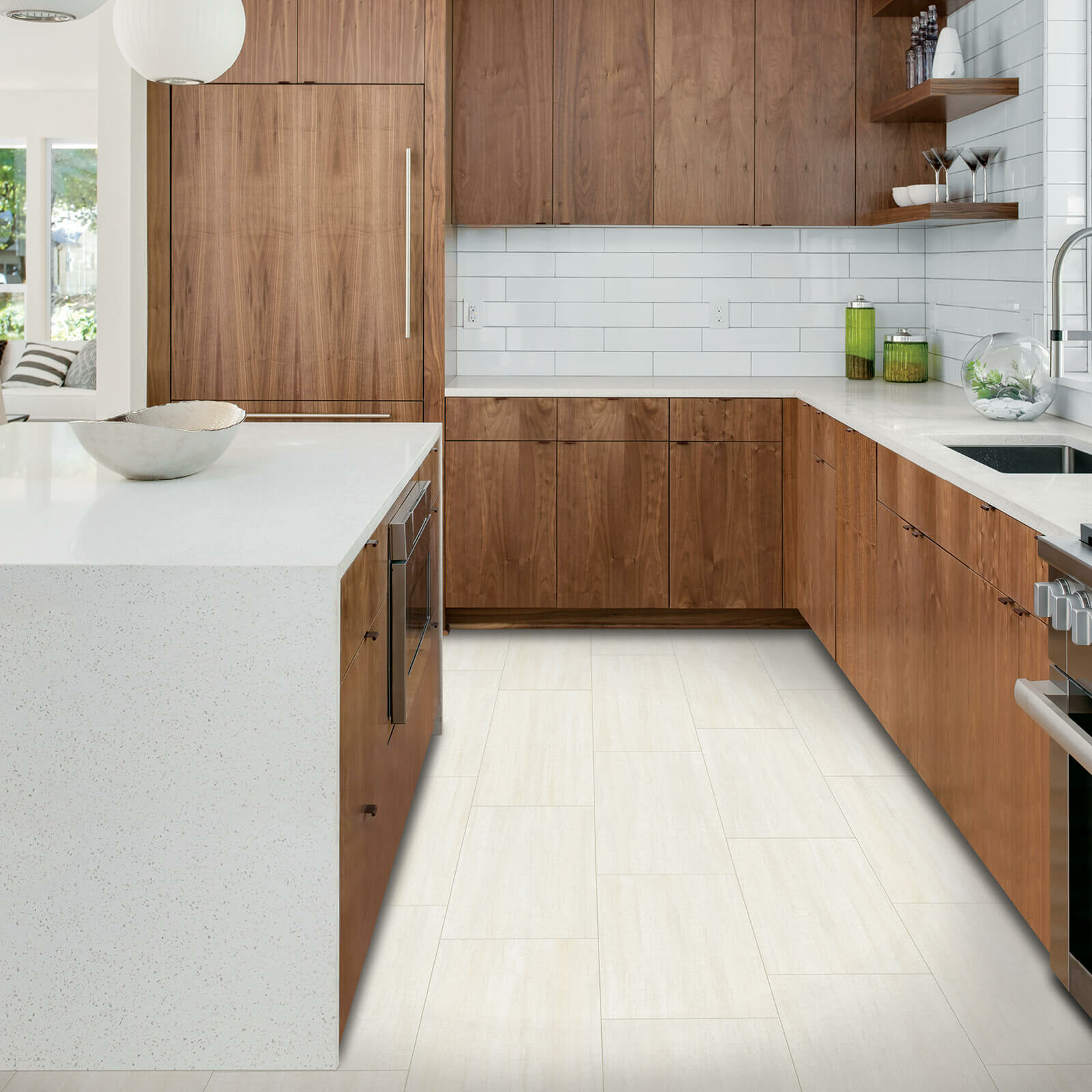 laminate flooring in kitchen | Roberts Carpet & Fine Floors