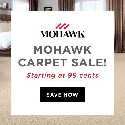 Mohawk Carpet Sale! Starting at 99 cents.