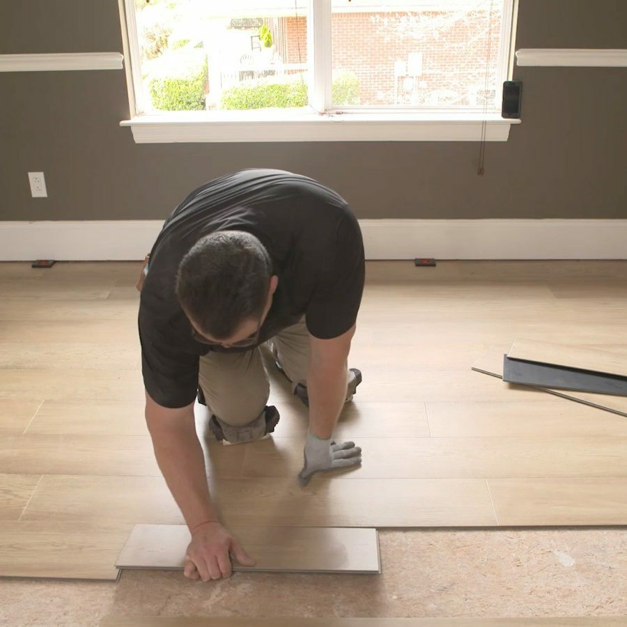 Click-lock luxury vinyl in Houston | Roberts Carpet & Fine Floors